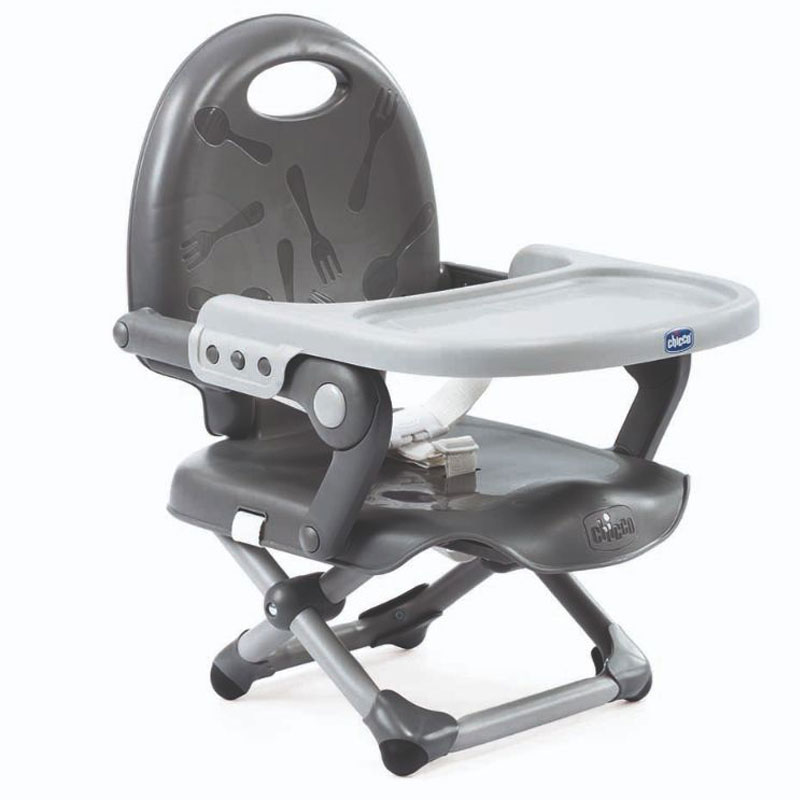 Chicco Pocket Snack Booster Seat 6m-3y - Dark Grey