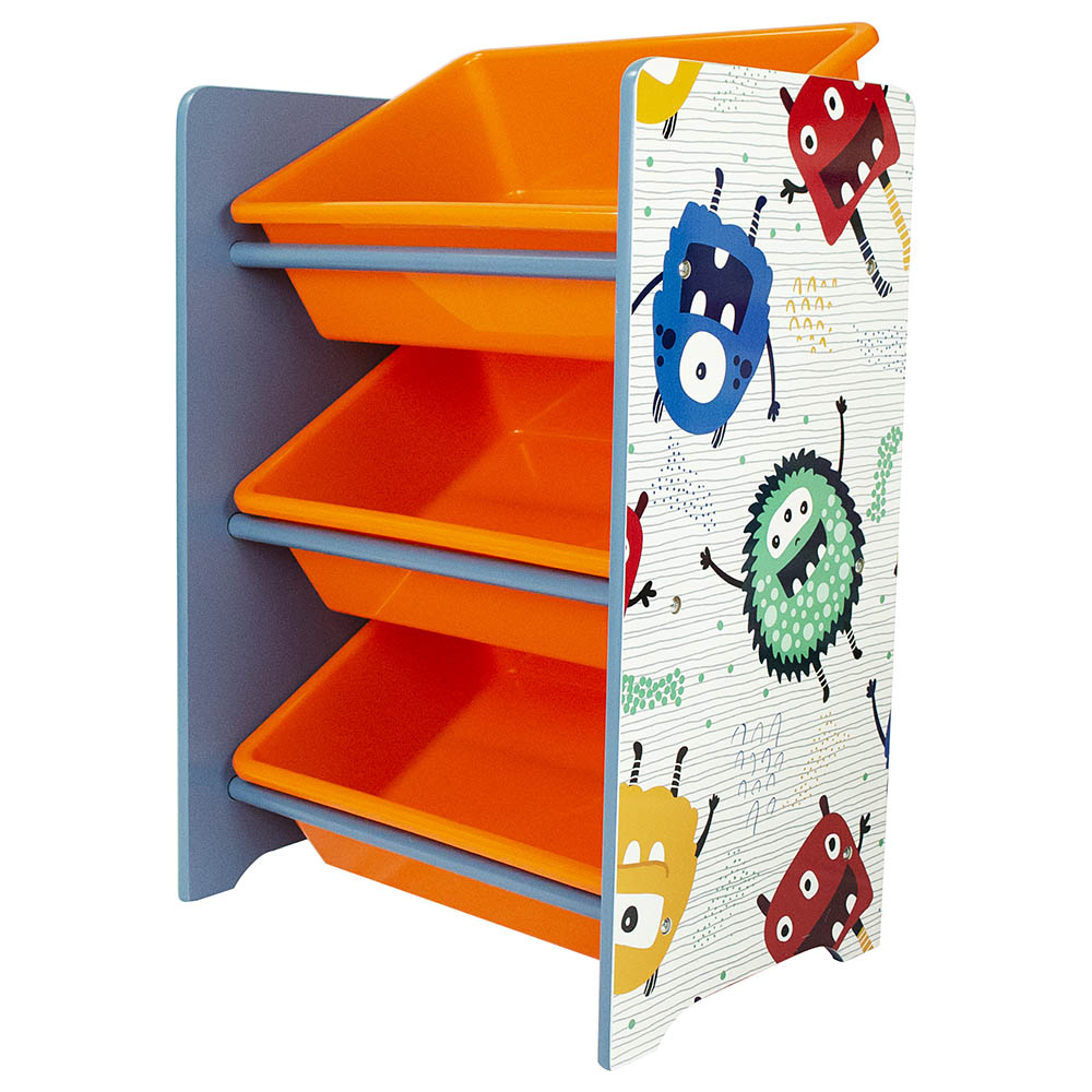 Home Canvas - Crazy Monster Toy Storage Organizer
