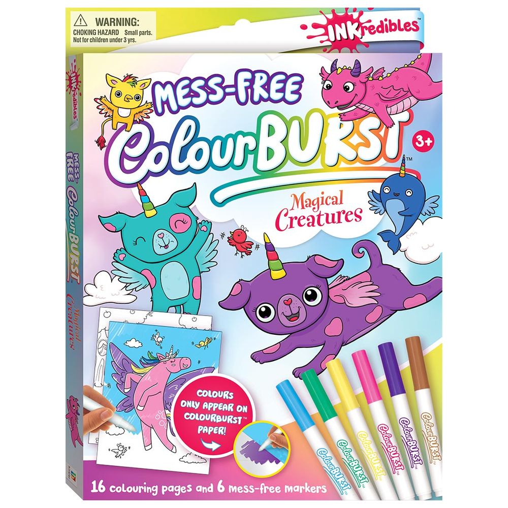 Inkredibles: Magical Creatures Colour Burst
