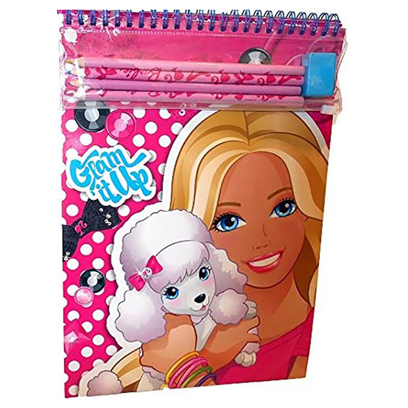 Kids Create - Barbie Travel Colouring Set