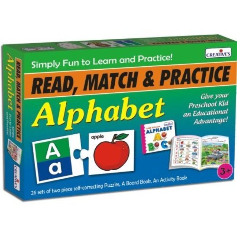 Creative's - Read, Match and Practice - Alphabet