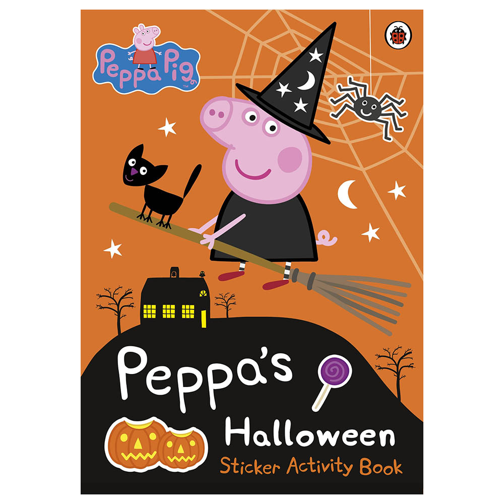 كتاب الأنشطة والملصقات Peppa Pig: Halloween