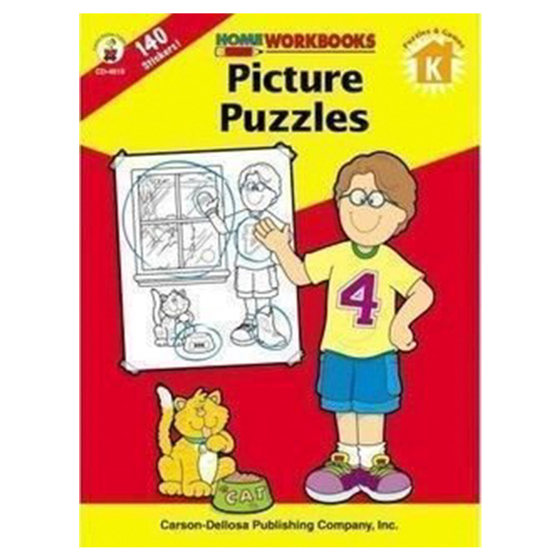 كتاب Picture Puzzles Kindergarten