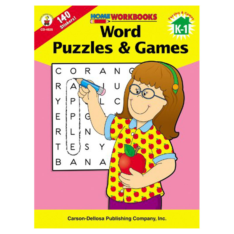 كتاب Word Puzzles Games - KG1