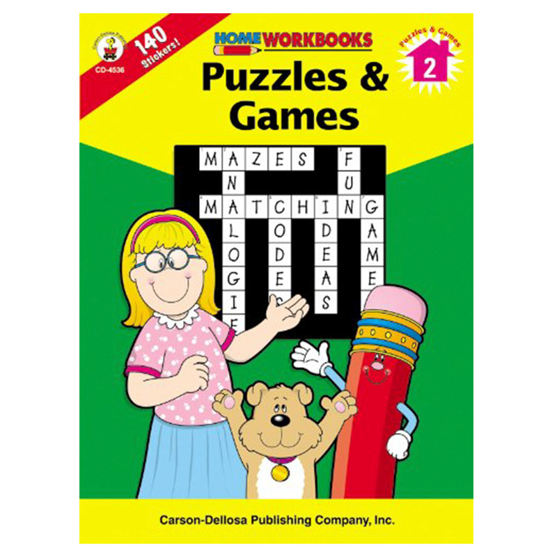كتاب Puzzles Games - الصف 2