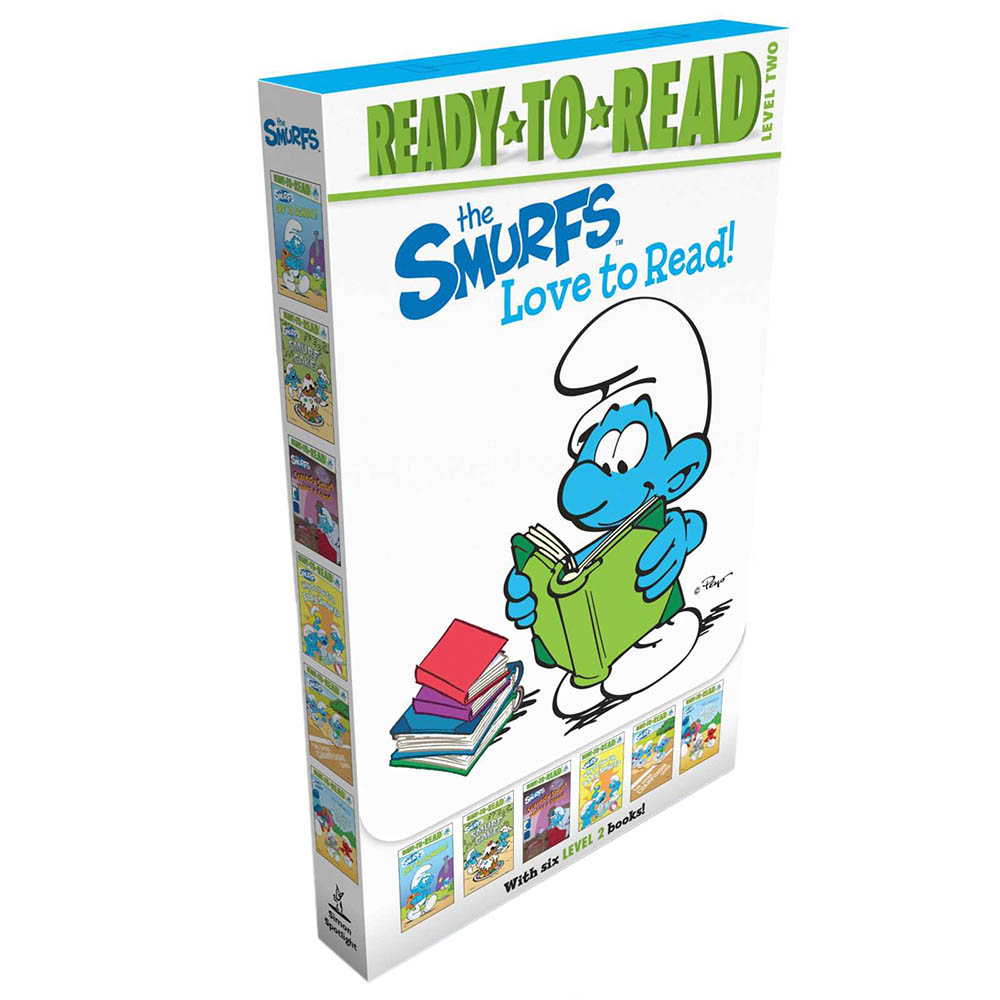 The Smurfs Love To Read! Off To School! Smurf