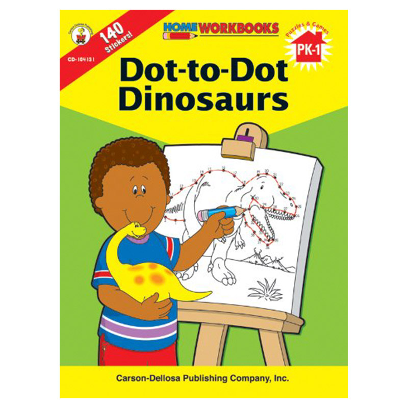 Dot-To-Dot Dinosaurs