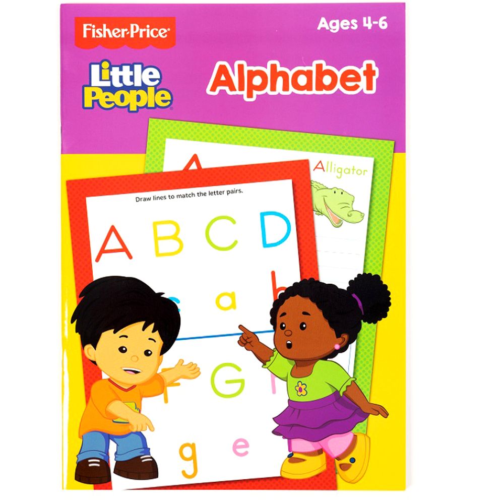 كتاب الأنشطة Little People Alphabet