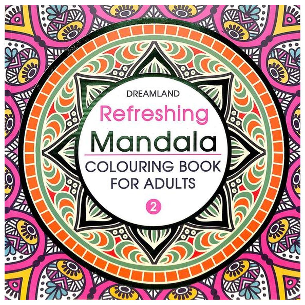 Refreshing Mandala Colouring Book - 2