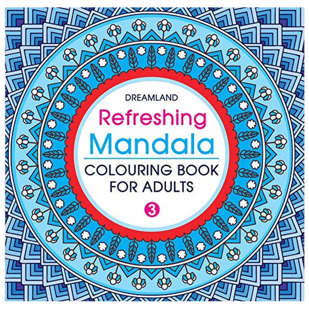 Refreshing Mandala Colouring Book - 3