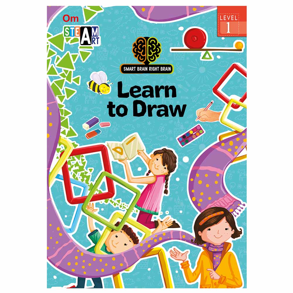 كتاب Smart Brain Right Brain Art Level 1: Learn To Draw