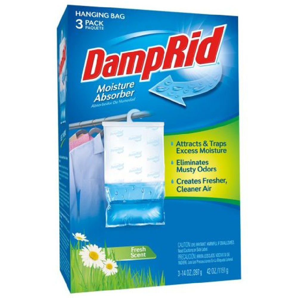 Damp Rid 3 Pack 14 OZ Closet Freshener