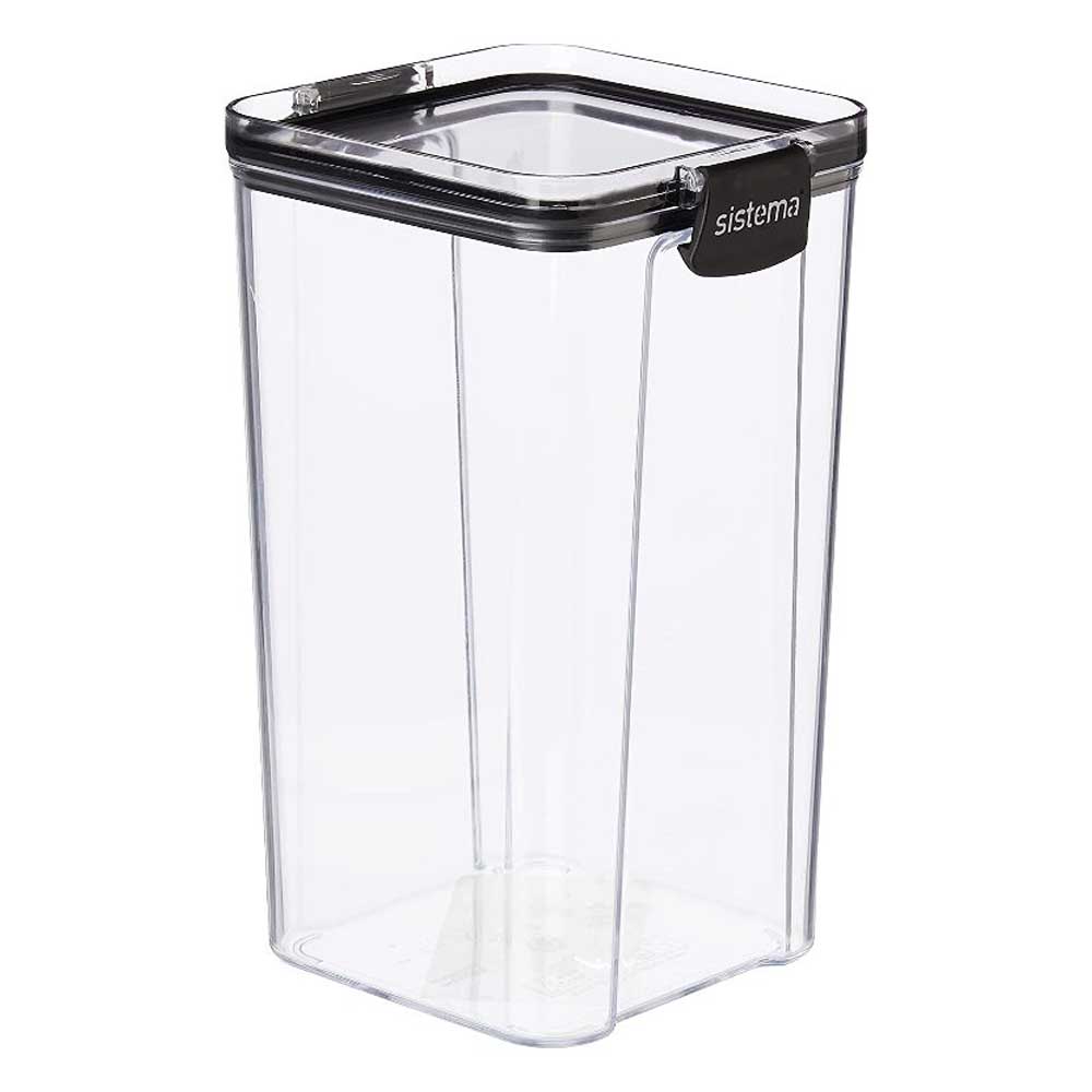 Sistema - Ultra Square Tritan Container - 1.3L - Clear