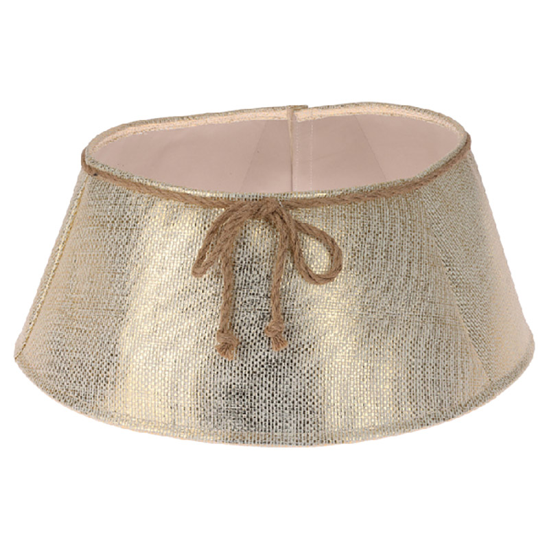 Homesmiths - Christmas Tree Skirt - 40cm - Gold