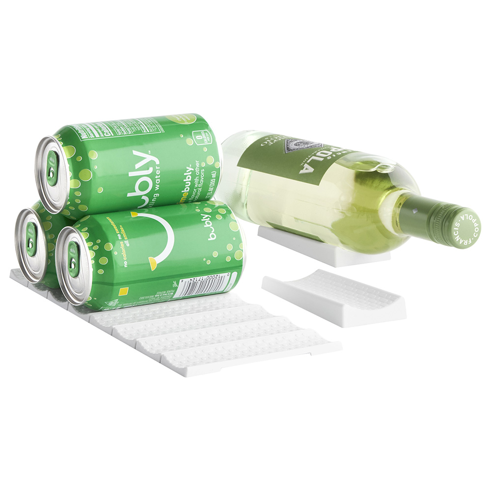 YouCopia - FridgeView Can & Bottle Stackers - White