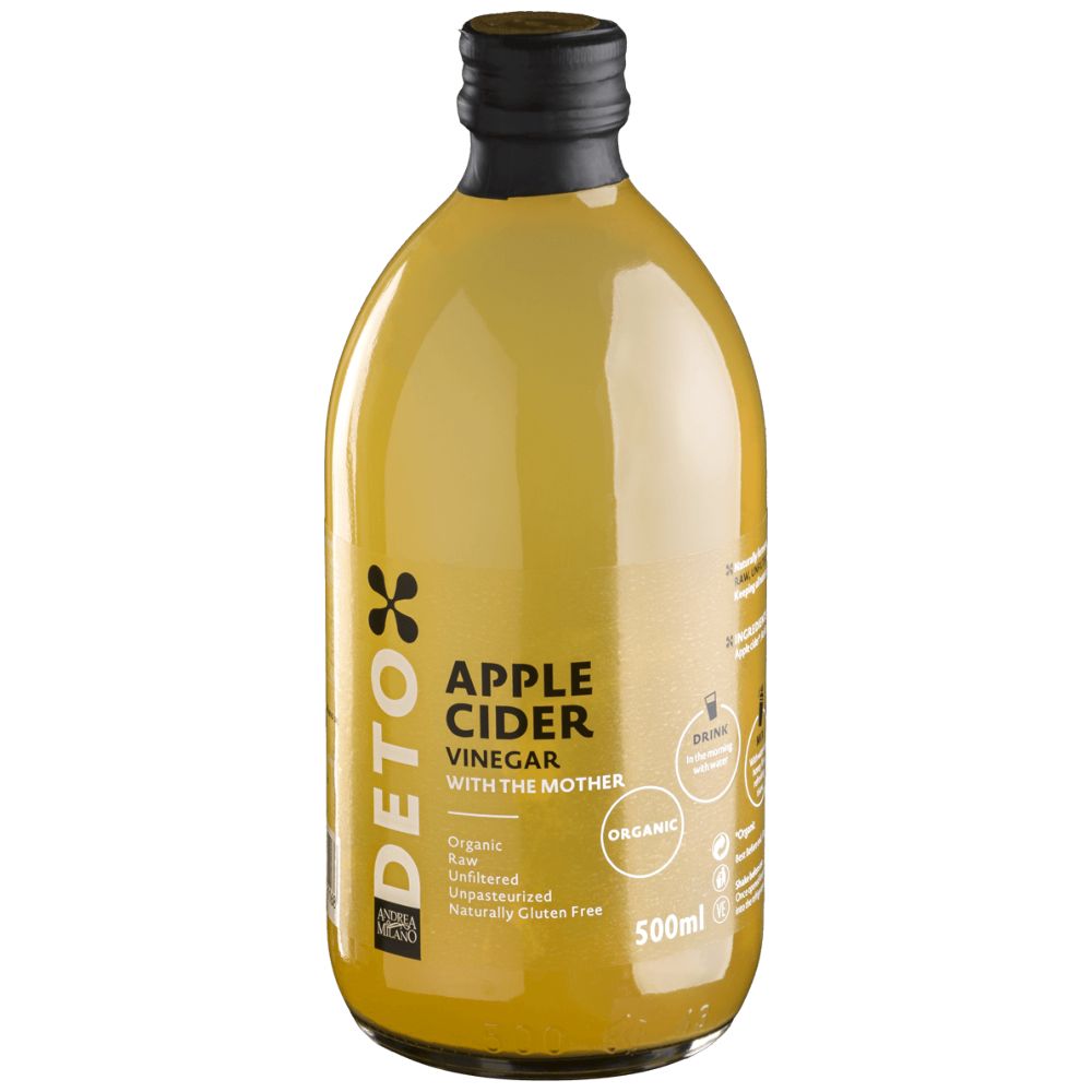 Andrea Milano Deto - Apple Cider Vinegar With The Mother 500ml