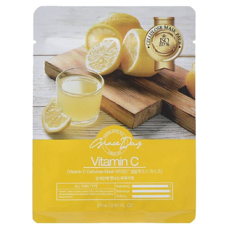 غريس داي - ماسك ورقي للوجه - فيتامين سي