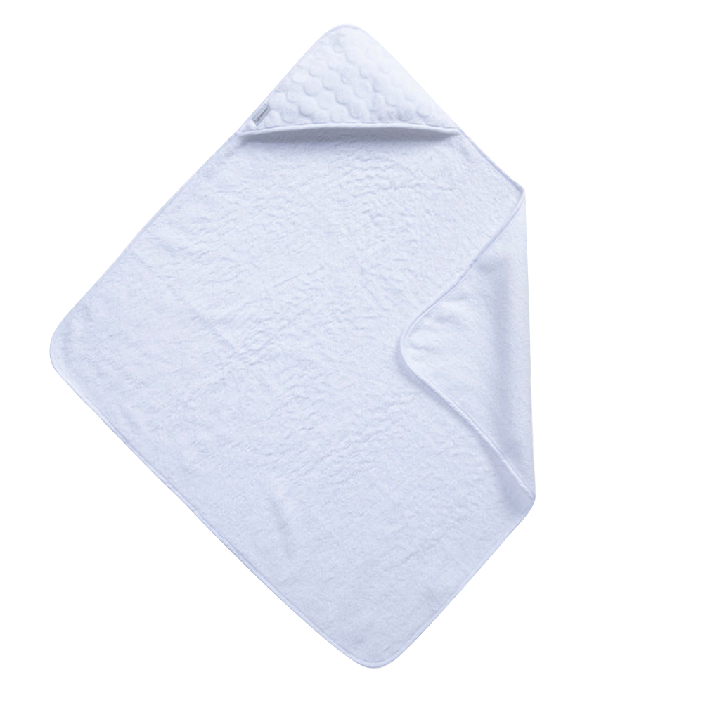 كلير دي لون - منشفة مارشميلو بقبعة - أبيض