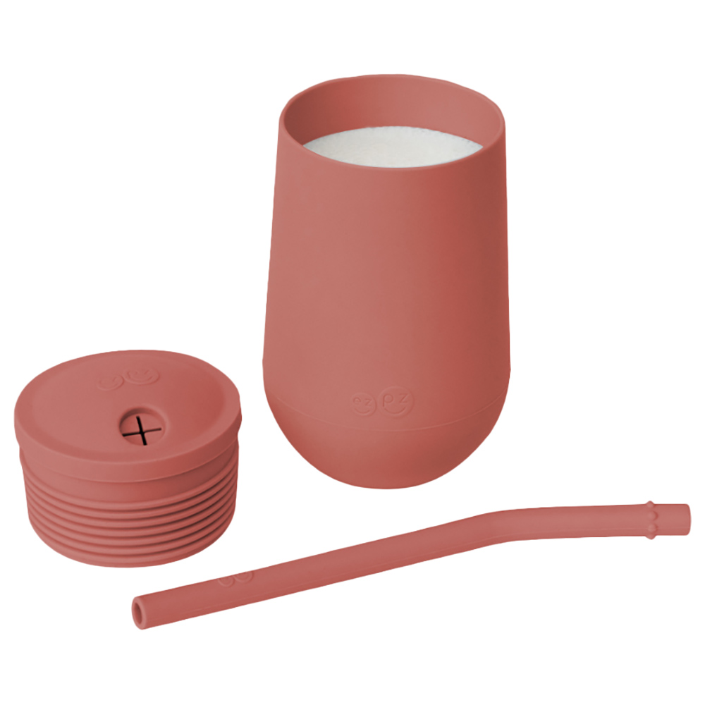 Ezpz - Happy Cup & Straw System - Sienna - 236ml