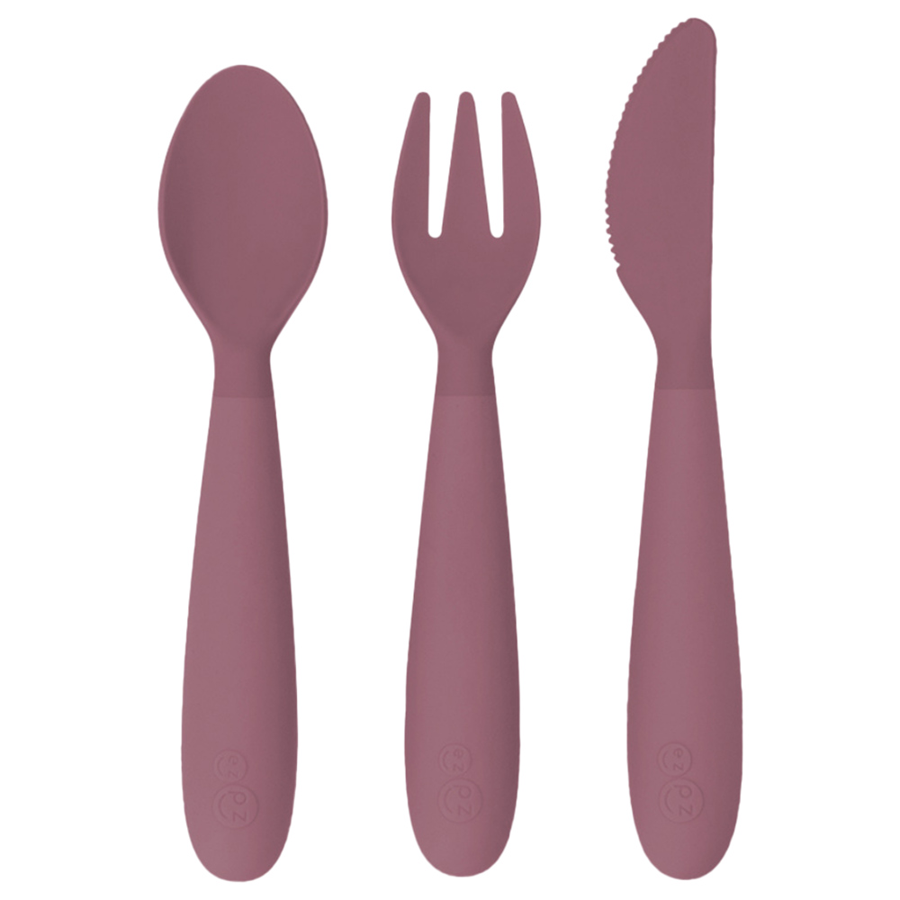 Ezpz Happy Utensils - Mauve
