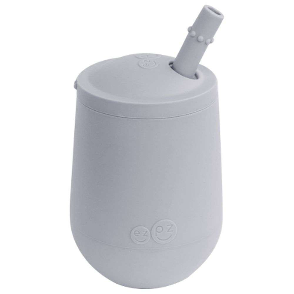 Ezpz - Mini Cup & Straw Training System - Pewter - 120ml