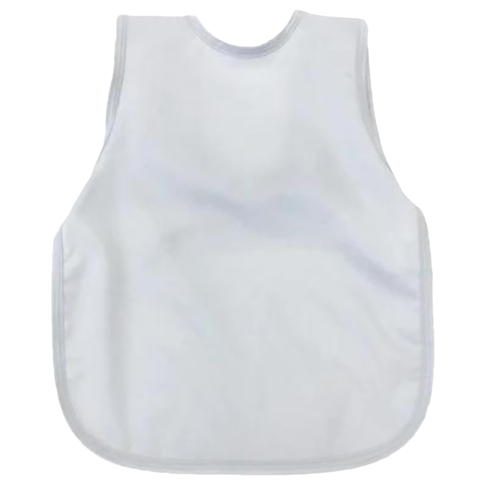 BapronBaby - Minimaist Baby Bib Apron - Solid Light Grey