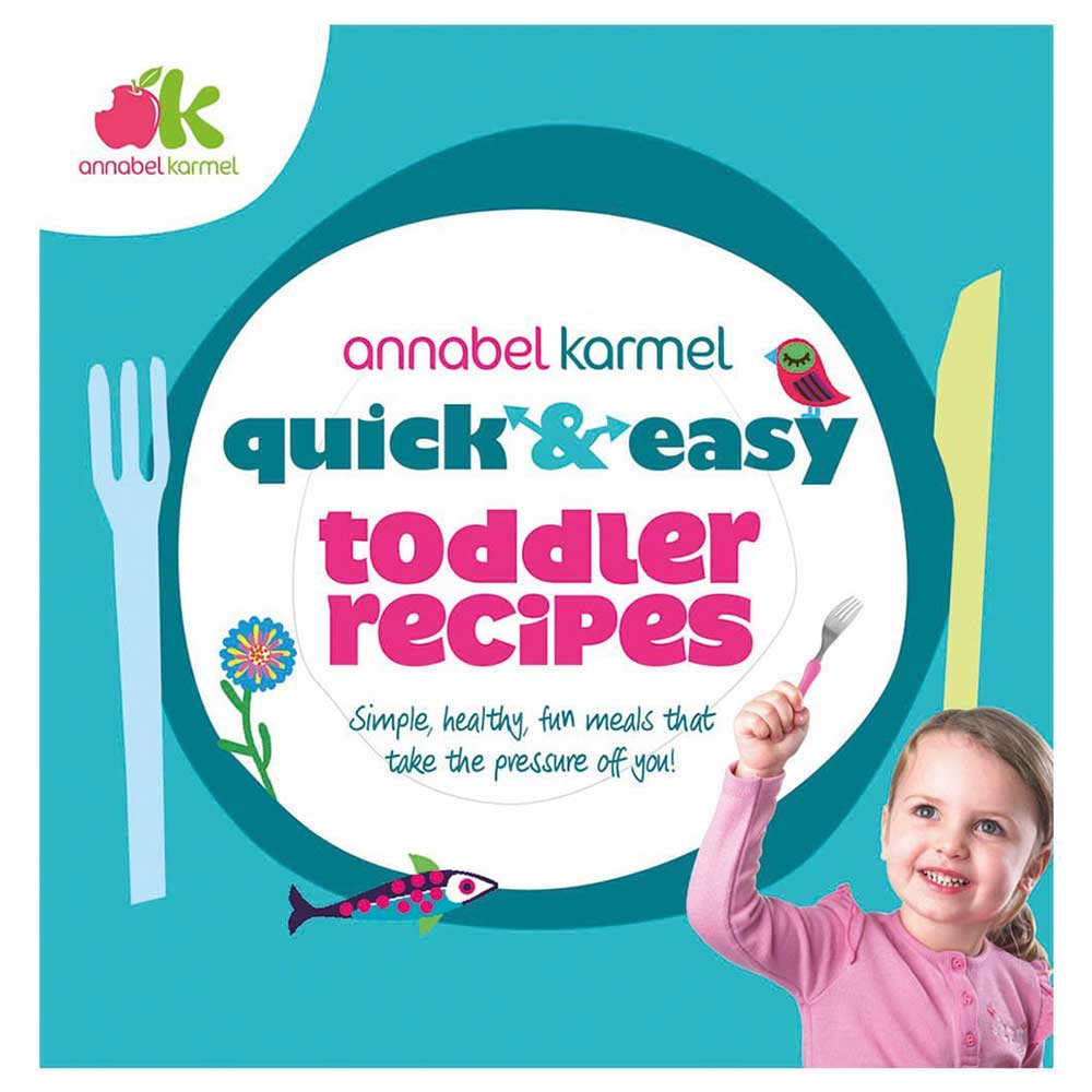 كتاب الوصفات السريعة والسهلة للأطفال الصغار ( باللغة الإنجليزية) للمؤلفة أنابيل كارمل