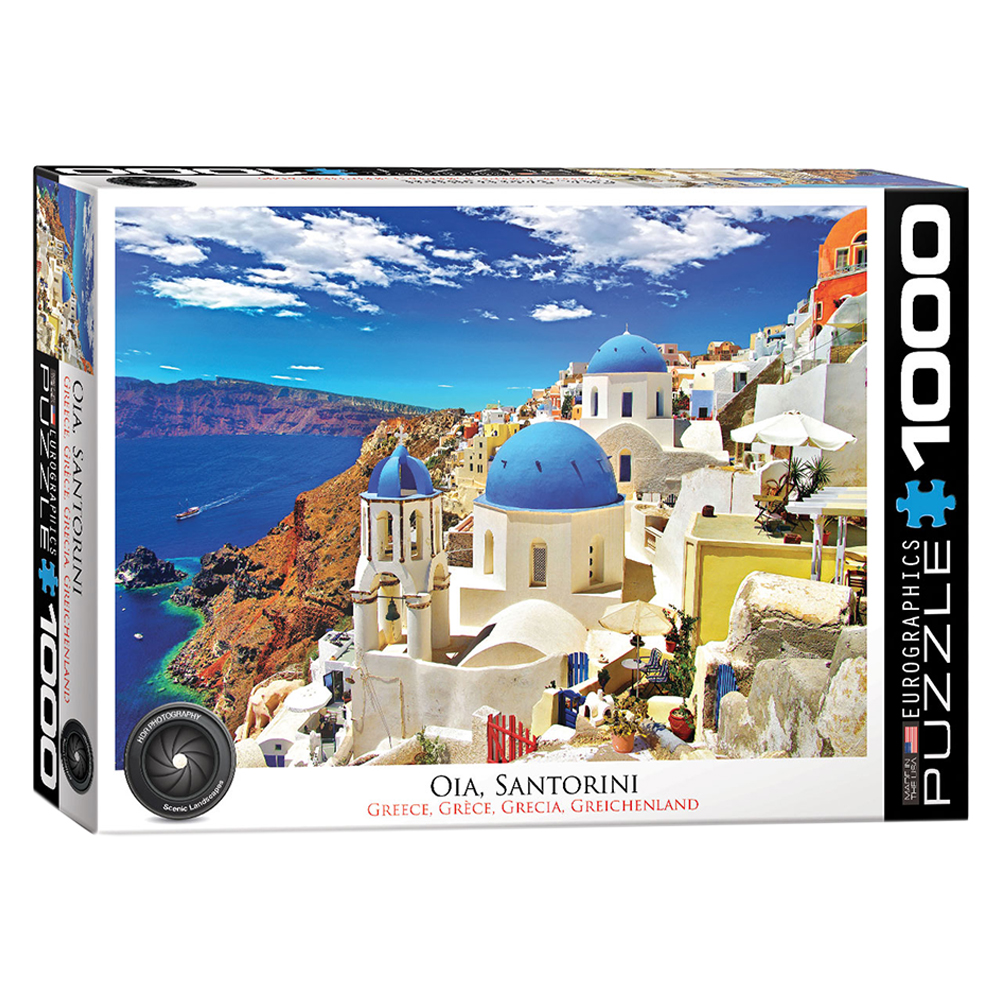 EuroGraphics Toys - Oia Santorini Greece Puzzle
