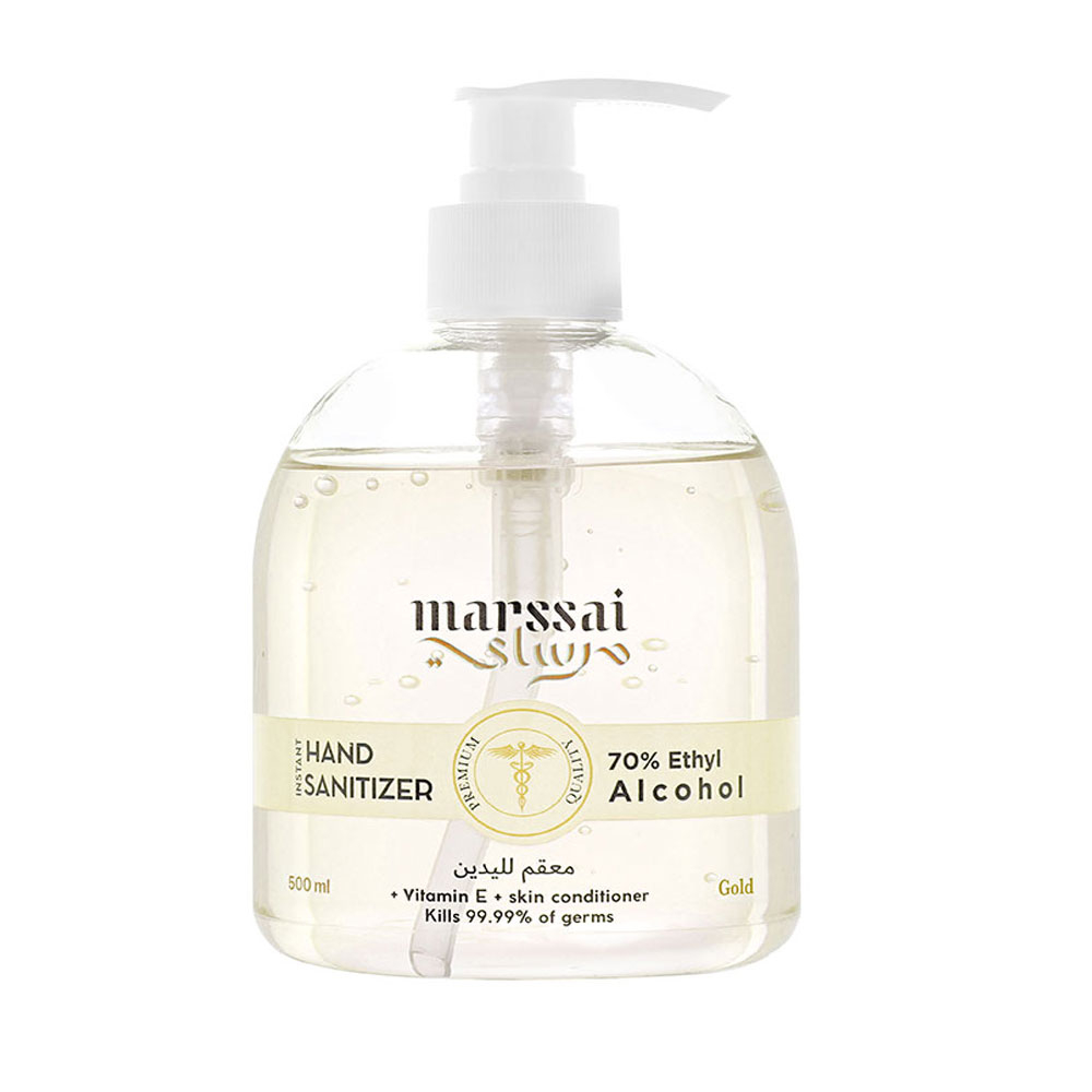 Marssai Instant Hand Sanitizer With Gold 500 ml