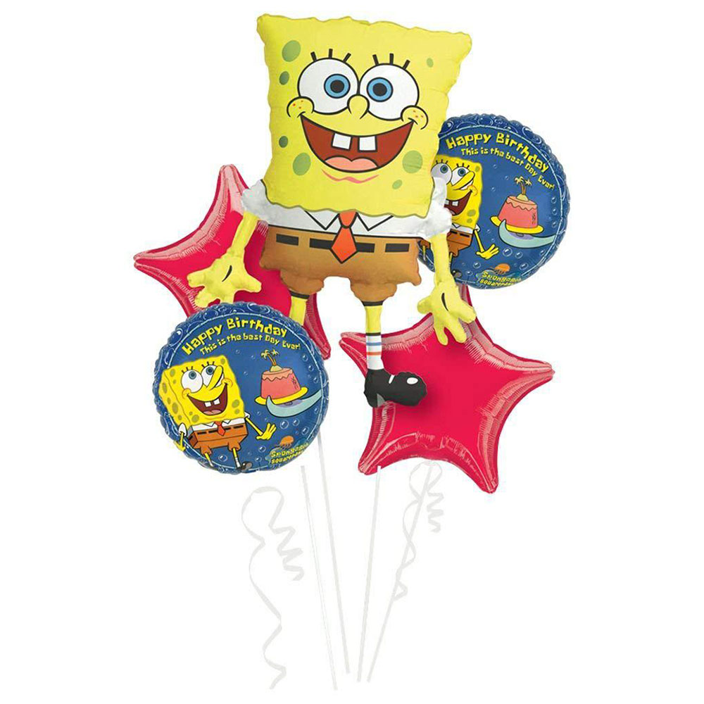 Procos - SpongeBob Bday Bouquet - 5pcs