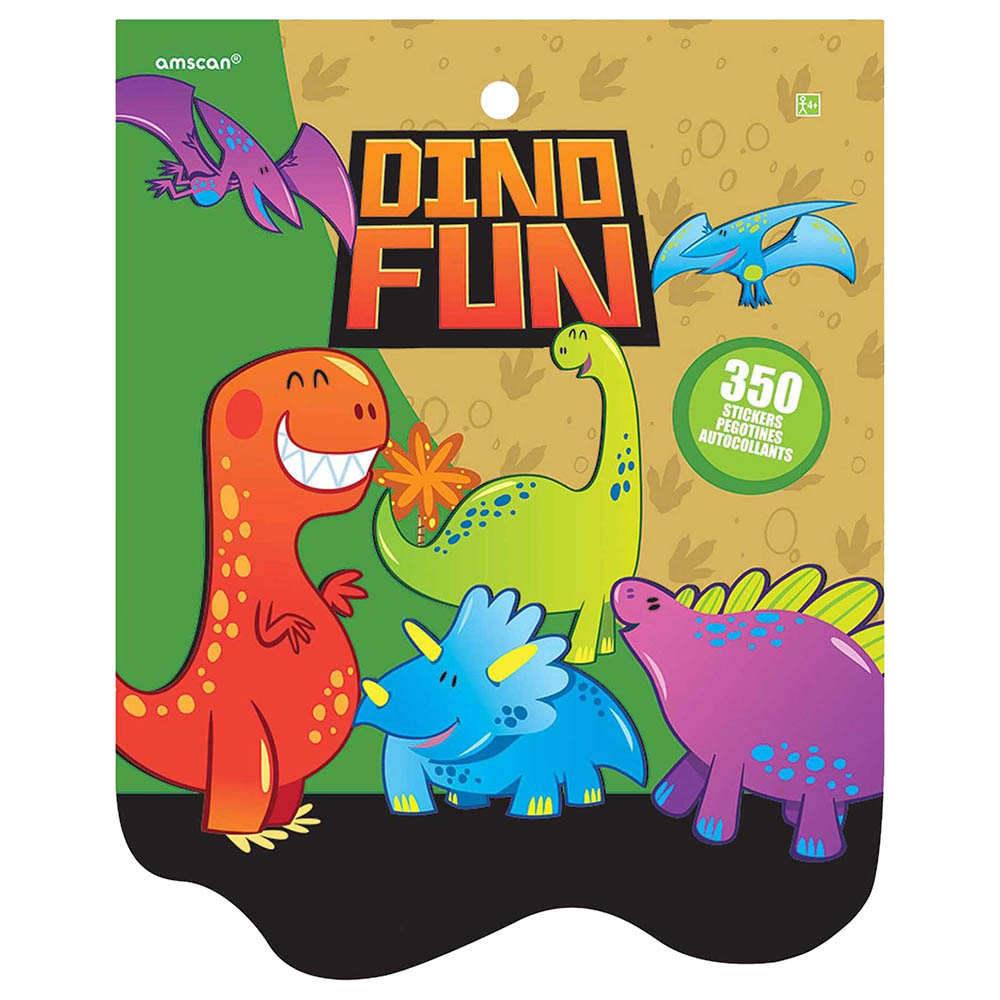 بروكوس - كتاب ملصقات Dino Fun