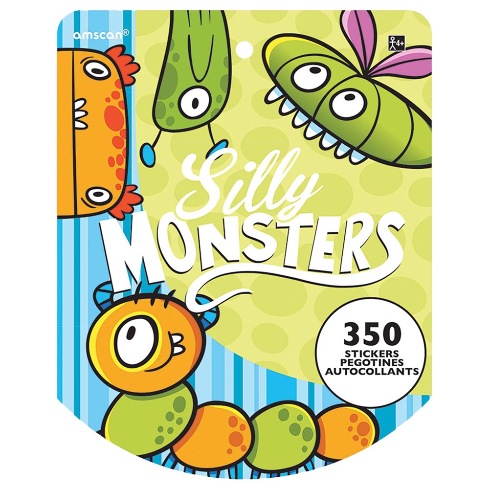 بروكوس - كتاب ملصقات Silly Monsters