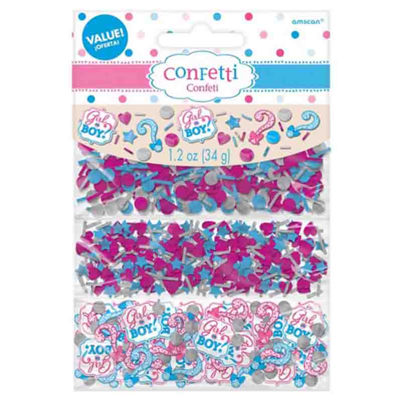 بارتي سنتر - فتاة أم ولد؟ قصاصات ورقية وقصاصات معدنية