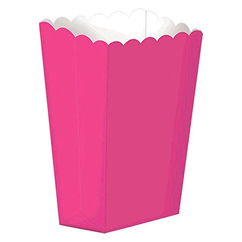 بارتي سنتر - علب فشار ورقية صغيرة ٥ قطع - وردي فاتح