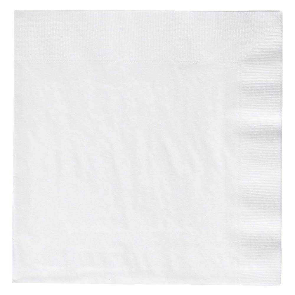 Amscan - Lunch Tissues 20pcs - Frosty White