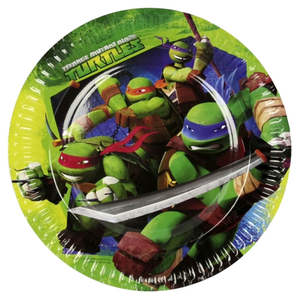 Party Centre - Teenage Mutant Ninja Turtles Dinner Plates (8pcs)