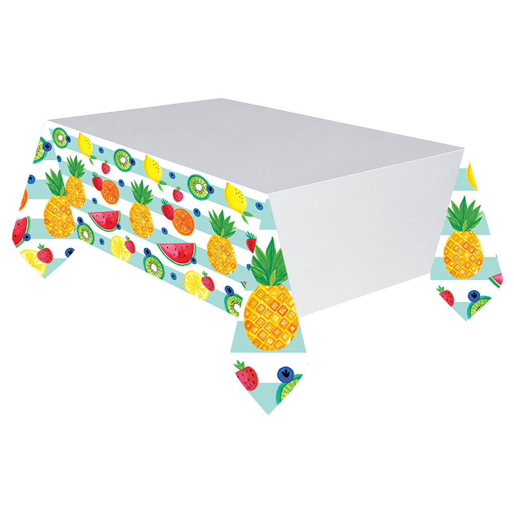 Party Centre - Hello Summer Plastic Table Cover 137 x 259 cm