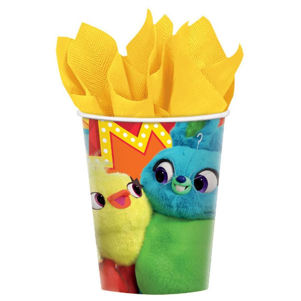 Party Centre - Disney Toy Story 4 Paper Cups 9oz, 8pcs