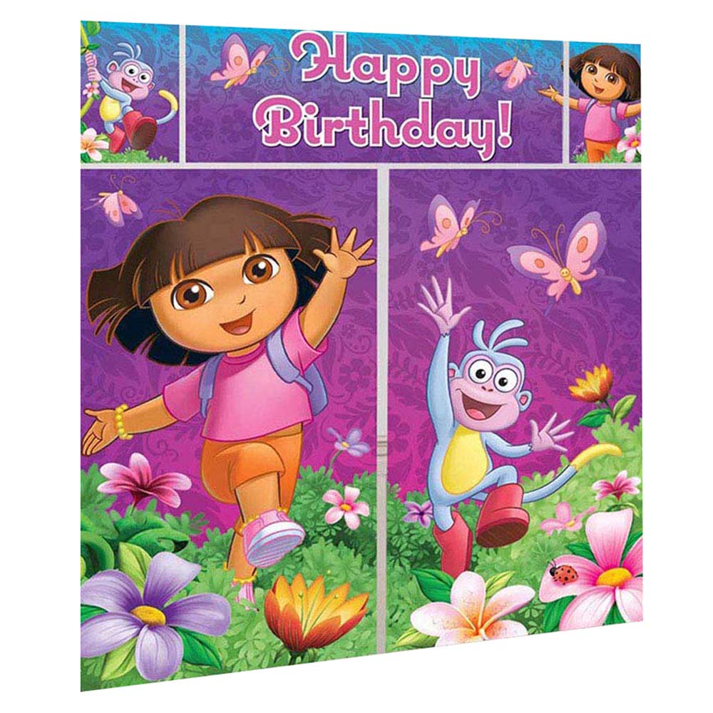 Party Centre - Dora's Flower Adventure Scene Setter
