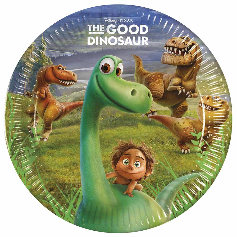 Party Centre - Disney The Good Dinosaur Paper Plates 23cm 8pcs