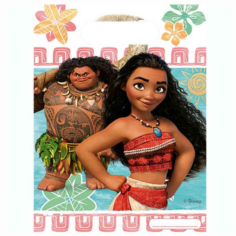 بارتي سنتر - حقائب حفلات موانا من ديزني، 6 قطع