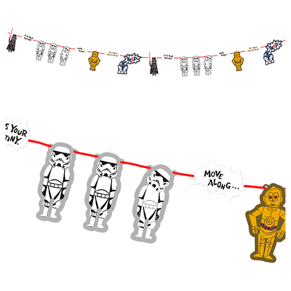 Procos - Star Wars Paper Cut Disney Paper Garland