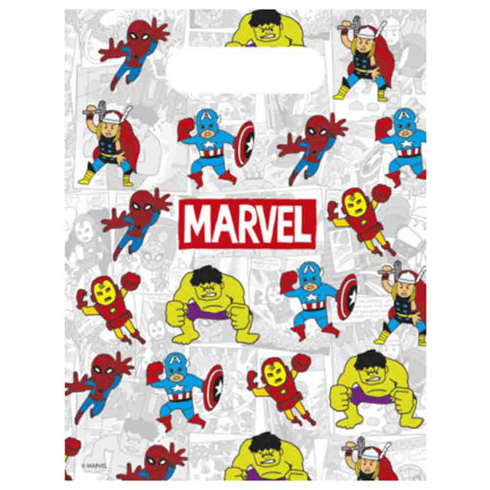 Party Centre - Avengers Team Power Party Bags 6pcs
