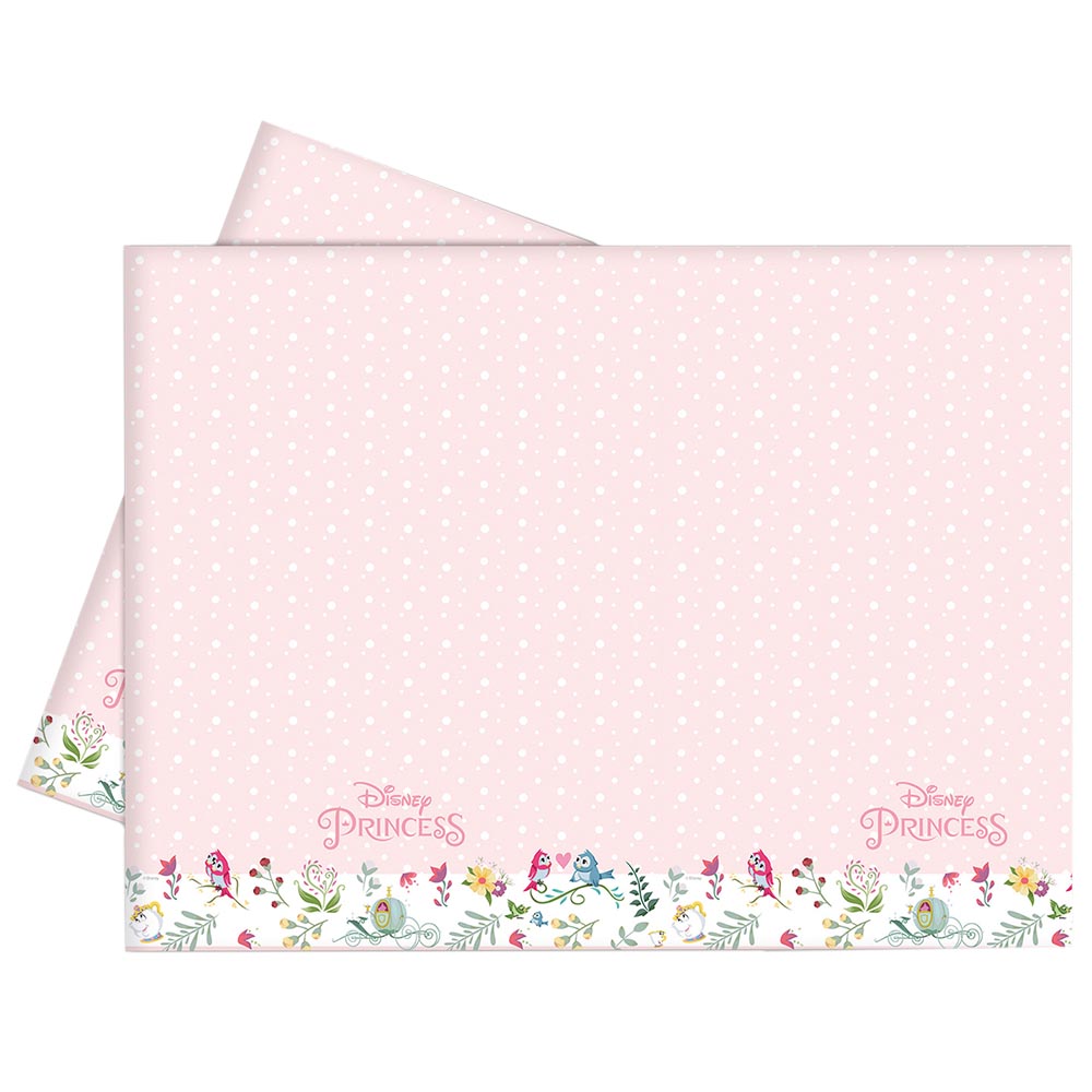 بارتي سنتر - غطاء طاولة بلاستيكي بتصميم أميرة ديزني "تجرأ على الحلم" مقاس 120 × 180 سم