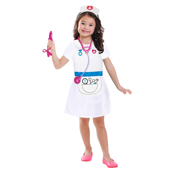 Party Centre - Toddler Nurse Role Play Set Career Costume