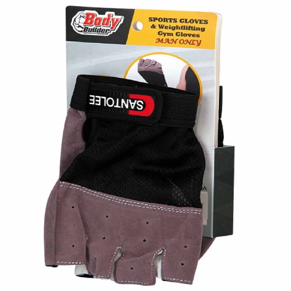 Body Builder - Sport & Gym Gloves - Black