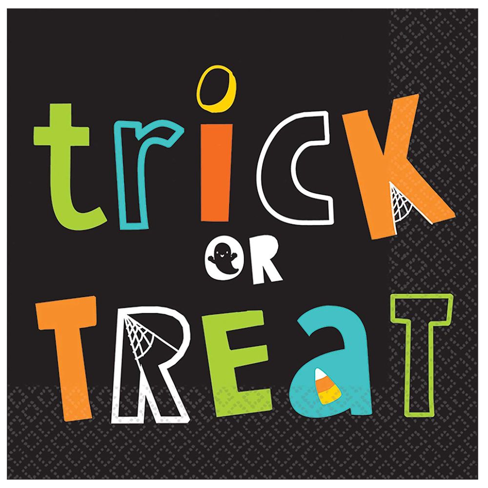 Party Centre - Trick or Treat Lunch Tissues 16pcs