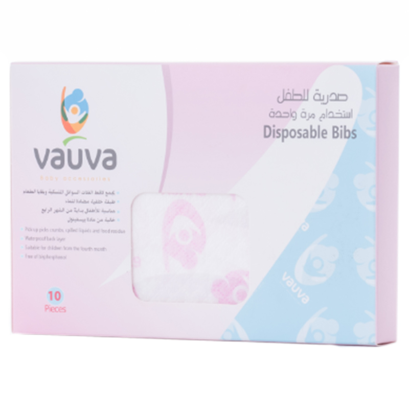 Vauve - Baby One Use Bibs - Pink