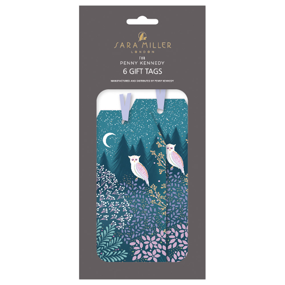 Penny Kennedy - Moonlit Dreams Owl Tag Pack - 6pcs