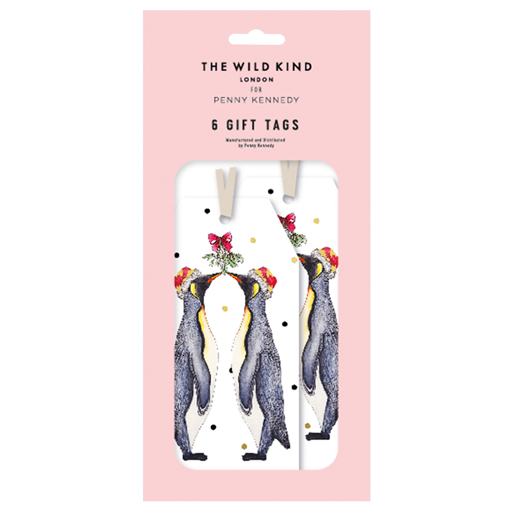Penny Kennedy - Penguin Kiss Tag Pack - 6pcs